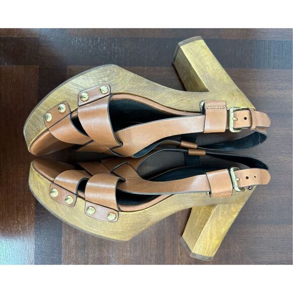 Coach Adessa Heel, Brown - Picture 1 of 11